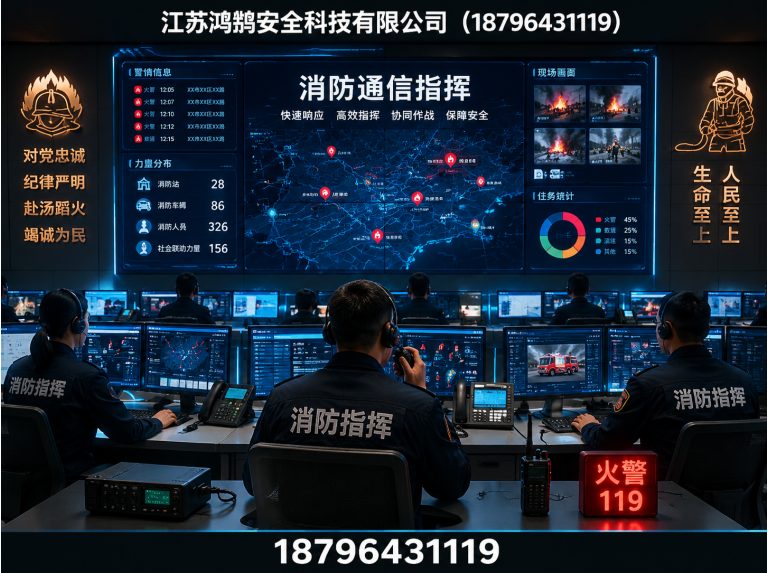 宜昌应急指挥系统展示图